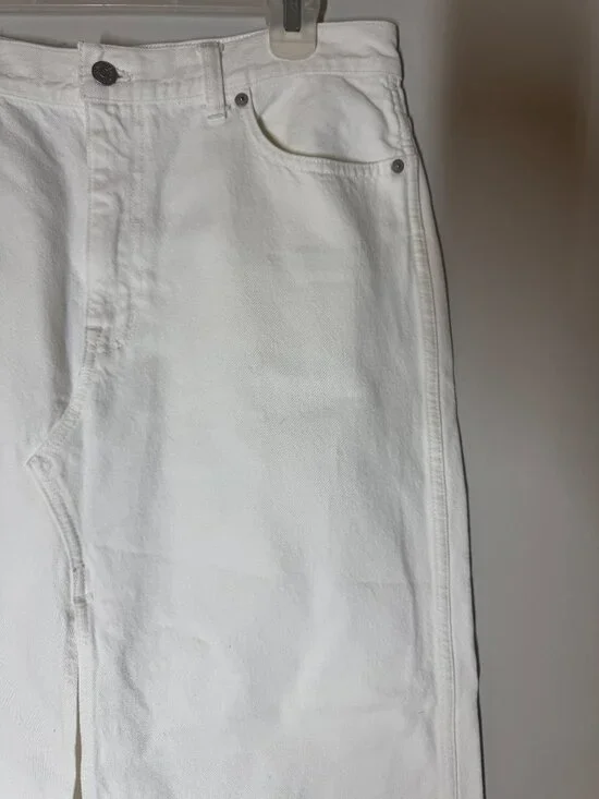 Madewell The Rilee Women's Denim Midi Skirt Sz. 31/12 - Picture 3 of 5